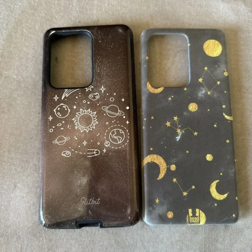 Samsung Galaxy S20 Ultra Head Case Designs Constellation Marble Galaxy Soft Gel